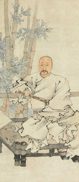 Lot 0740 任伯年 蕉荫纳凉  成交价：RMB 11,270,000