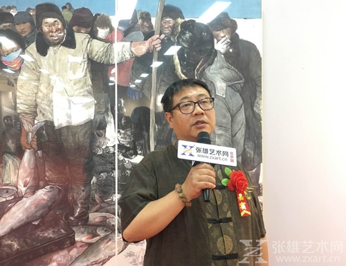 张雄艺术网采访中国人民大学画院院长 王乘