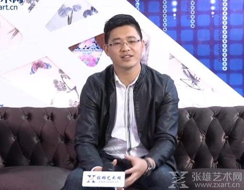 赖天民接受张雄艺术网采访