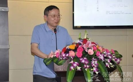 厦门市文联副主席、市书协主席刘堆来先生致辞
