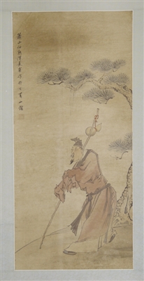 晚清著名画家,古代绘画史的最后一朵奇葩.图片