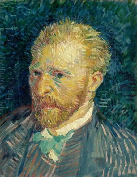   Self-portrait autumn 1887 Paris   44.1 x 35.1 cm   Musée d’Orsay, Paris   Donation Jacques Laroche with life interest, 1947