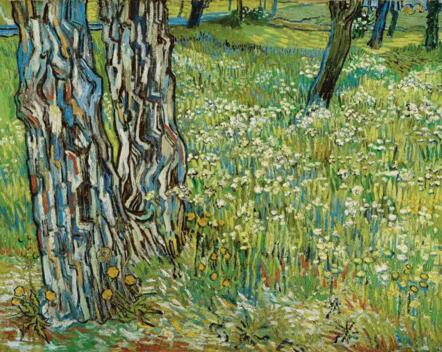 Basket of hyacinth bulbs January–February 1887 Paris  oil on wood panel   31.2 x 48.3 cm   Van Gogh Museum, Amsterdam 
