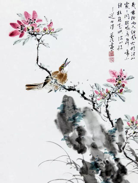 杜鹃(45x35cm)