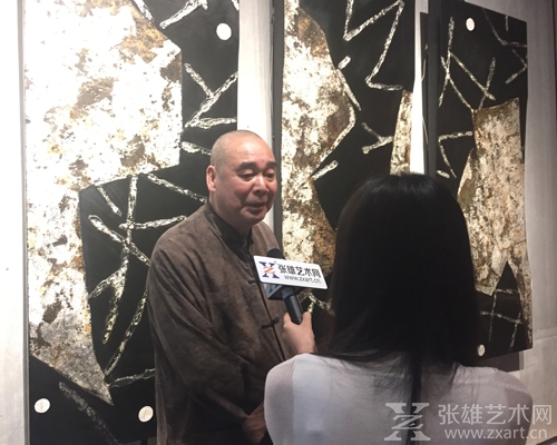 张雄艺术网采访参展人汪天亮
