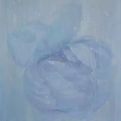秦琳，《时光》，60x80cm，布面油画