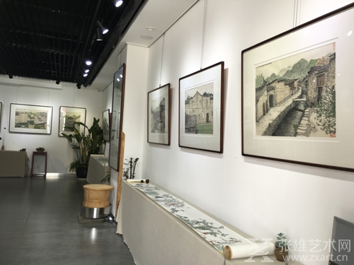 厦门巴秋美术馆展厅一角