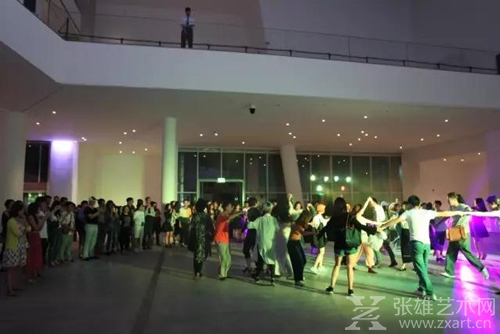 “MS美术馆之夜：共振”演出现场