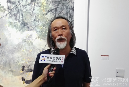 张雄艺术网采访中国国家画院研究员邢少臣