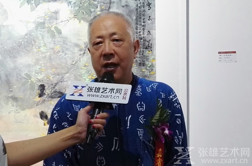 张雄艺术网采访著名画家吴东奋