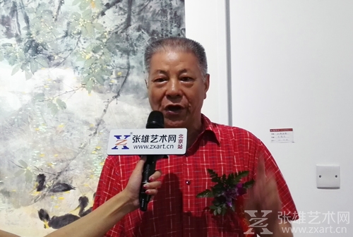 张雄艺术网采访著名画家马在新
