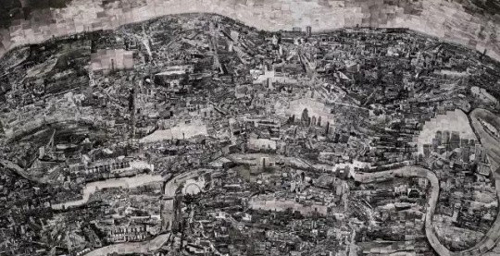 西野壮平 Sohei Nishino B. 1982，'DIORAMA MAP, LONDON', 2010 成交价格 45, 332 USD