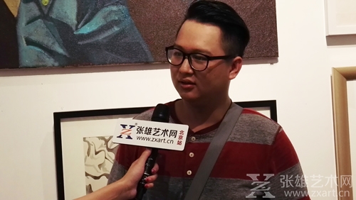 张雄艺术网采访参加展览艺术家姚锴硕