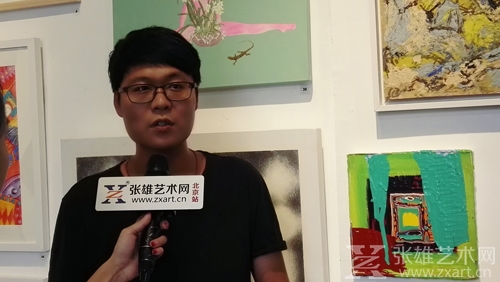 张雄艺术网采访参加展览艺术家毋蓬勃