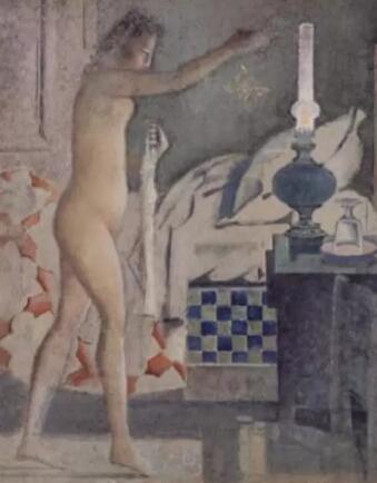 Balthus， La Phalène, 1959-1960