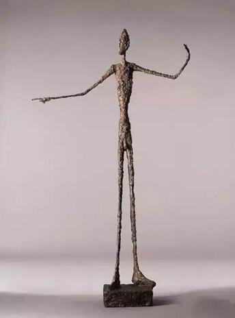  Alberto Giacometti，L'Homme au doigt
