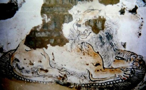 李道坚墓中山水壁画或为现存最早唐代山水画