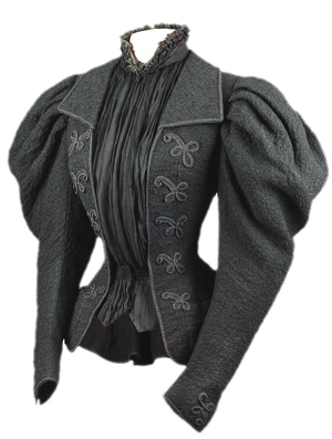   伊丽莎白皇后的上衣  19世纪90年代  羊毛  长：65厘米  匈牙利国家博物馆藏
