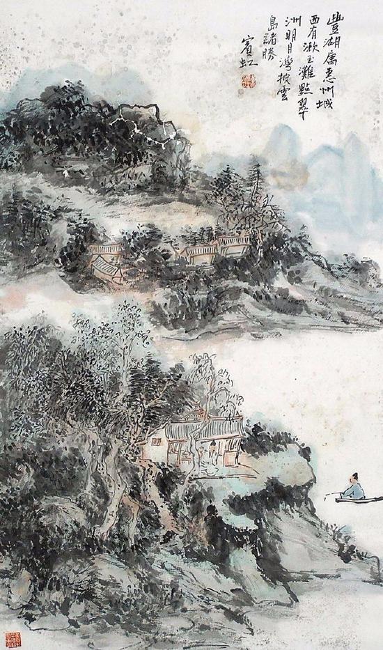 山水画大师黄宾虹：我不负墨，墨将许我
