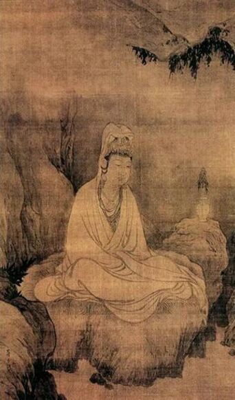   南宋 法常 《观音图》