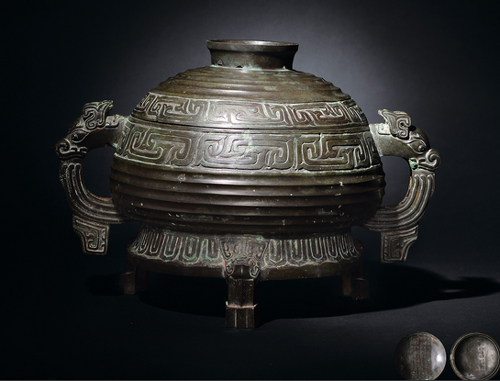 西周 史颂簋  宽40cm 2817.5万元成交 北京保利 2013