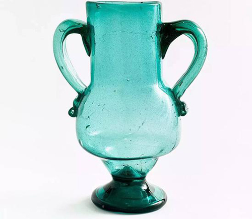 安达卢西亚玻璃花瓶，20世纪初