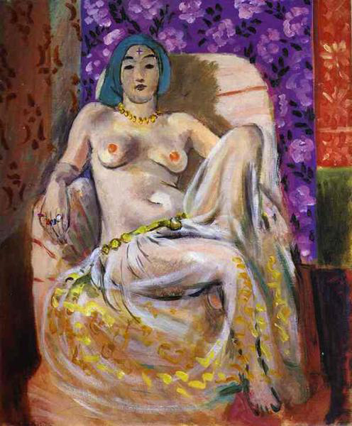马蒂斯，《坐着的后宫佳丽》，1931年