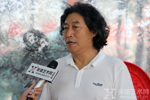 艺术家杨永家接受采访