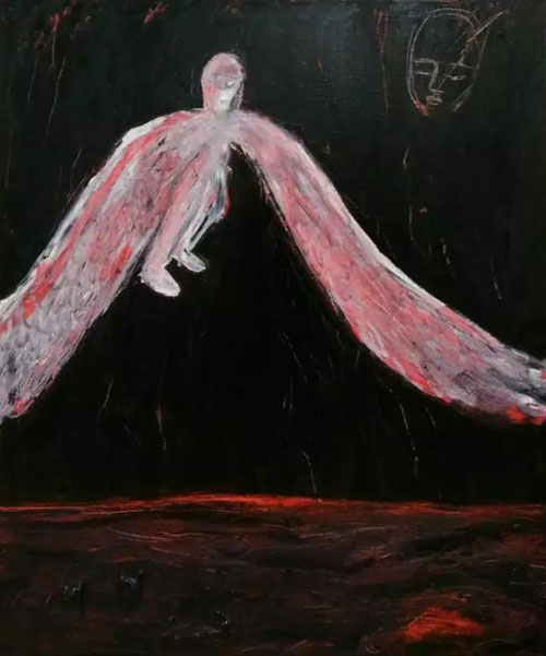 龙进峰 《恒》100x80cm 布面油画 2017年