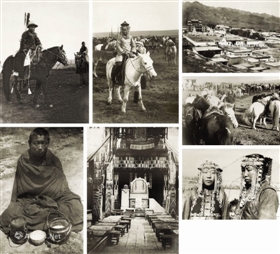 1930年战地写生队蒙边西北地区影集