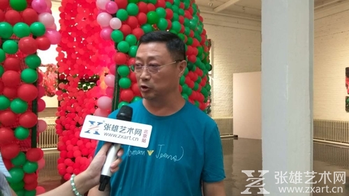 艺术家杜峡接受采访