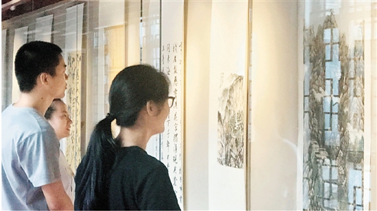 “首届长三角书画院书画作品联展”在杭州开幕