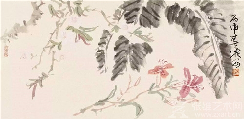 丙申花卉 35×68cm 2016