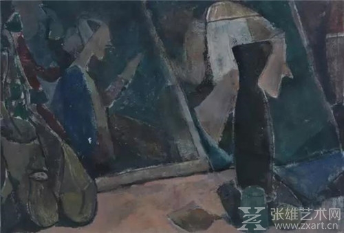 《格局70》20X28cm 2016年 纸本丙烯