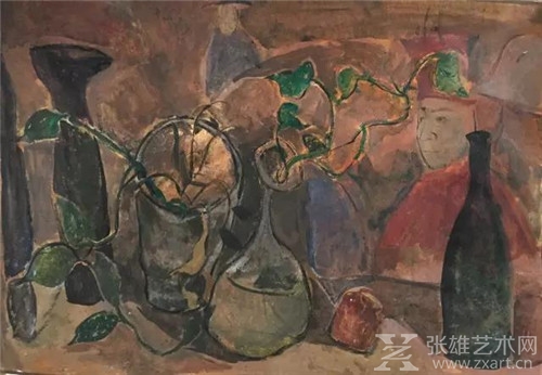《格局80》 20.5X29cm 2016年 纸本丙烯