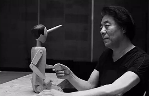 ▲ 策展人 葛千涛