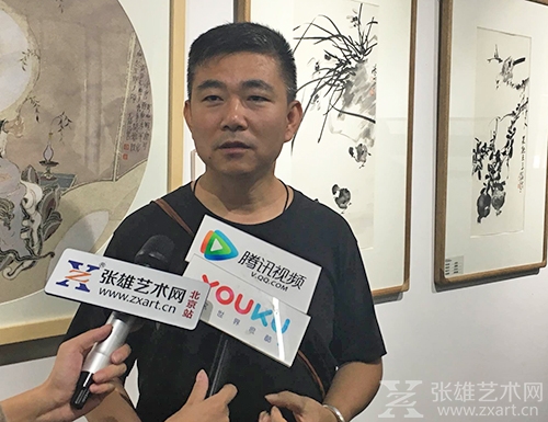 艺术家孟凡书接受采访