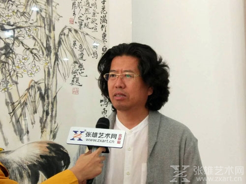 张雄艺术网北京站记者采访伯揆先生