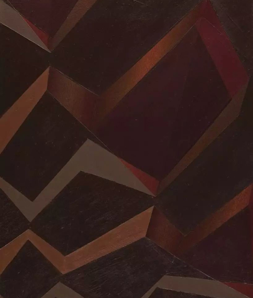 Tomma Abts, 《Zaarke》，2000。图片：伦敦苏富比