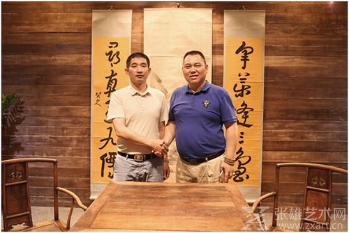 顺天达拍卖牵手张雄艺术 打造艺术电商良性生态