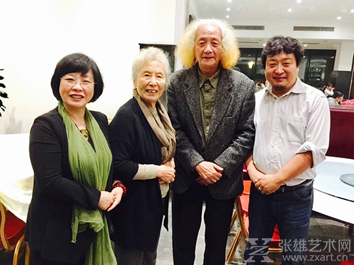 叶楠、赵友萍、王仲、秦烨（图左-右）