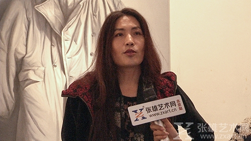 艺术家韩冰接受采访