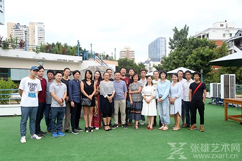 厦门市美协漆画艺委会工作会议在张雄美术馆召开
