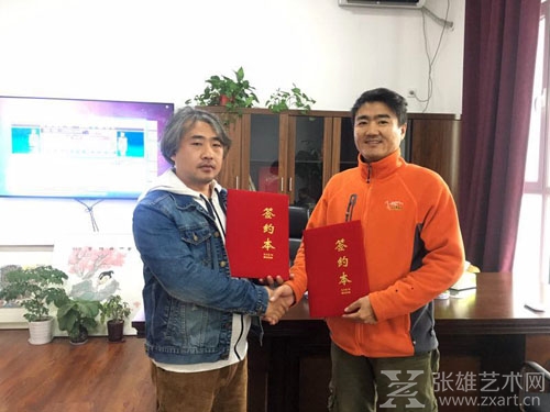 雕塑家罗承志授权张雄艺术网艺术家数字资产服务