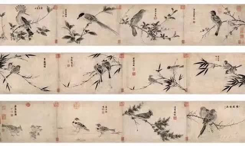宋徽宗的《写生珍禽图》 2009年北京保利 成交价6171.2 万元