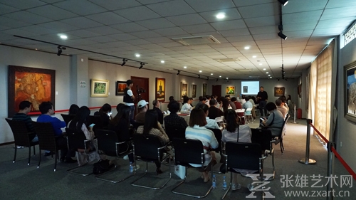 莲福美术馆“莲福讲堂”首场艺术讲座正式开讲