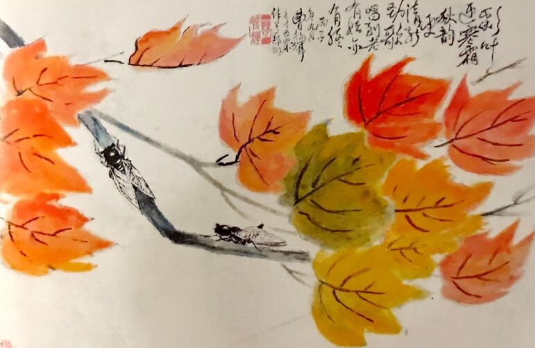 写意花鸟创作：要轻中带刚 笔断意连 一气贯穿