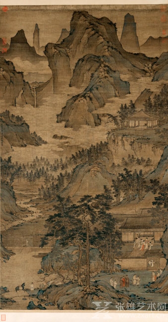   《东山丝竹图》  元代