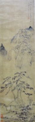 论“画中九友”之一程嘉燧 兼赏其《幽亭老树图》