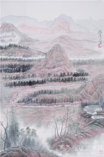 孙洪  万庄春色之一